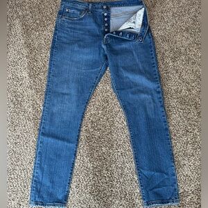 Levi 501 Skinny button fly 33x30